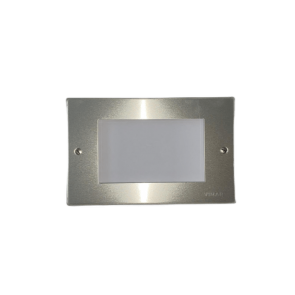 Placca 3M Speciale In Alluminio colore Argento Vimar-08557
