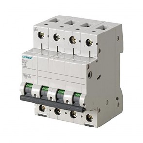 Siemens 5sl6 – Interruttore Magnetotermico automatico 400 V 6 KA 4pol C 25 a 5SL64257BB